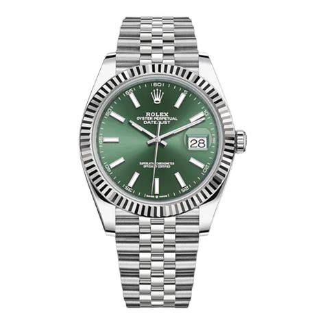 datejust cadran vert